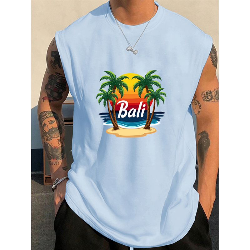 3D Printing Bali - Tank Top Pria Pola Bali Musim