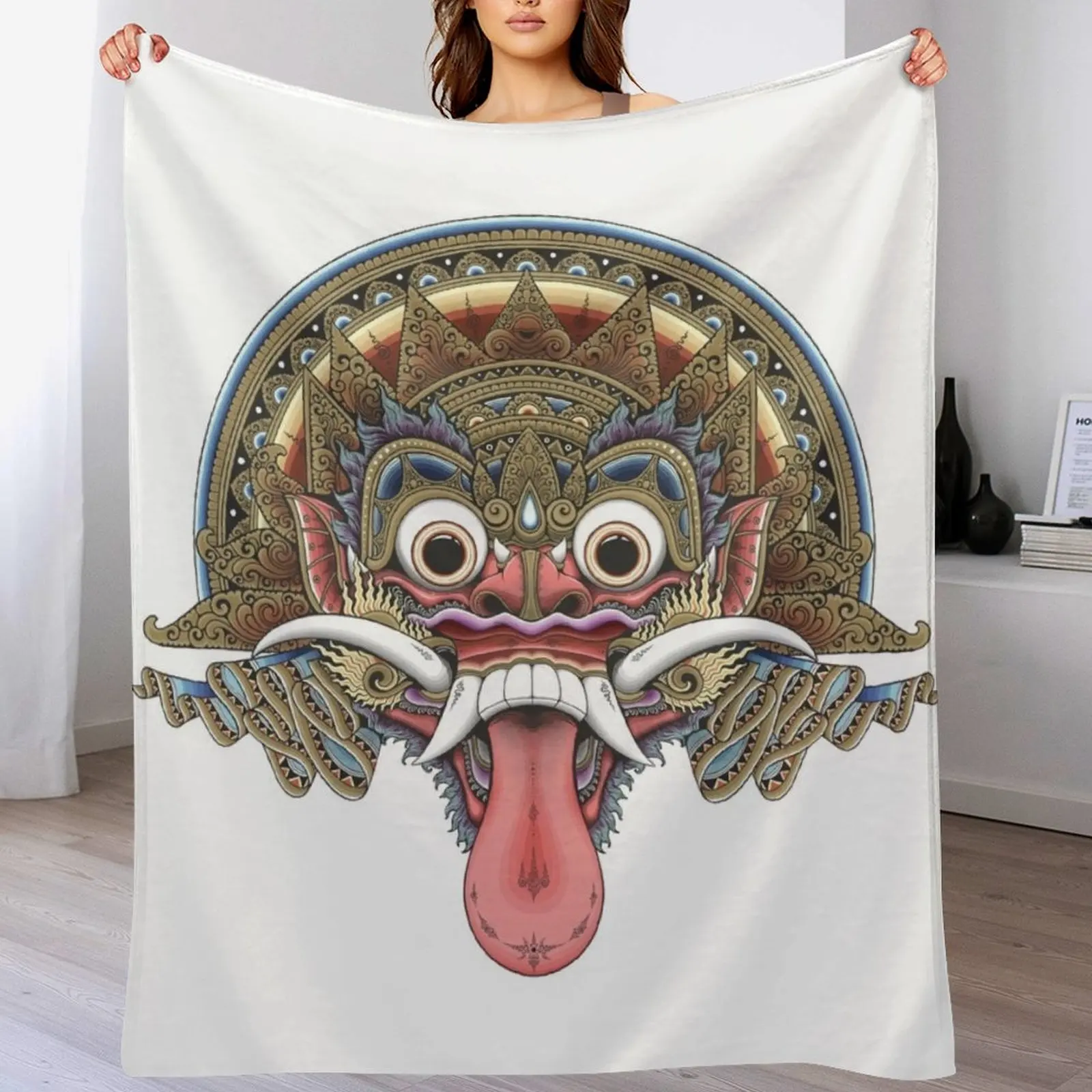 3D Printing Bali - Selimut Lempar Bali Boma Anti Rontok,