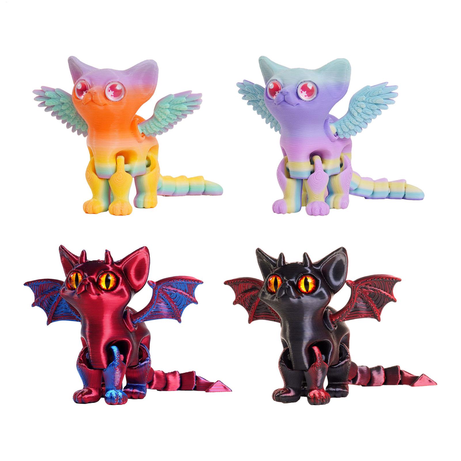 3D Printing Model - Figur Hewan Kucing 3D Printing, Figur