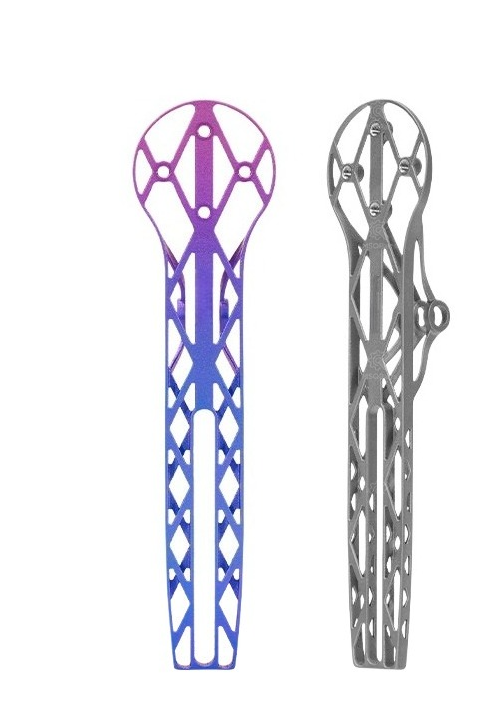 3D Printing Titanium - Penyangga komputer dari paduan titanium cetak