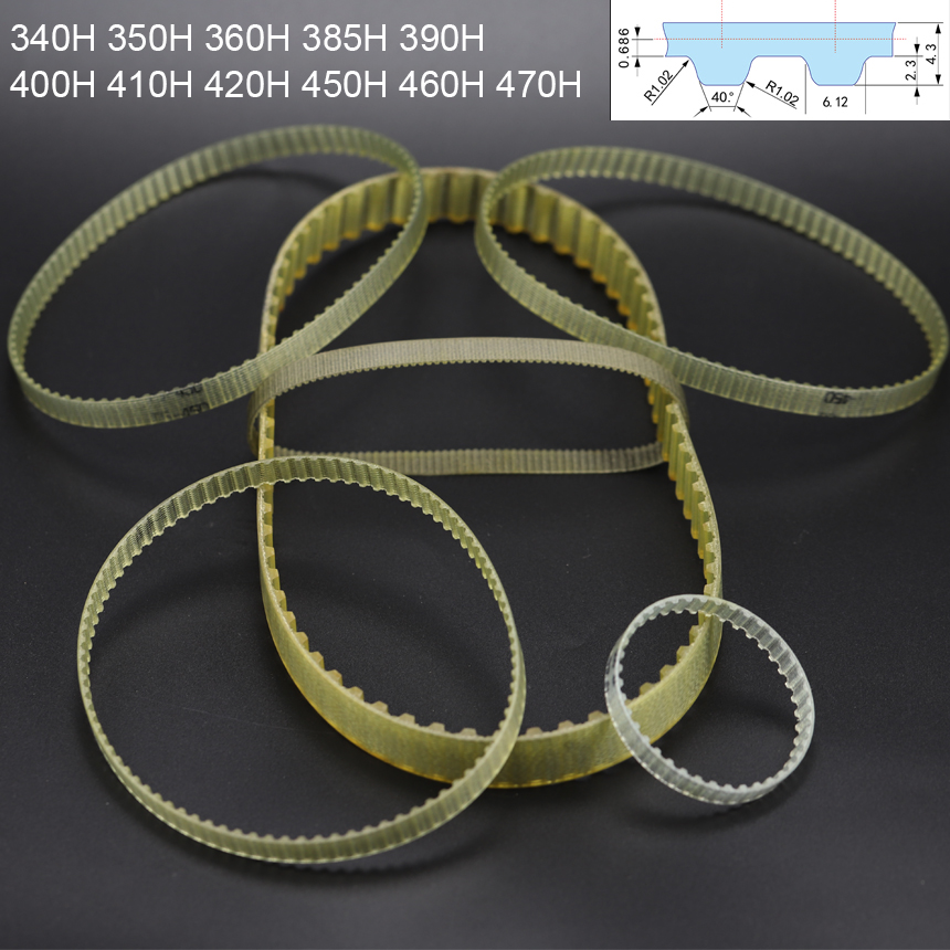 Timing Belt - Sabuk Timing Sinkron Bergigi Trapesium Kawat