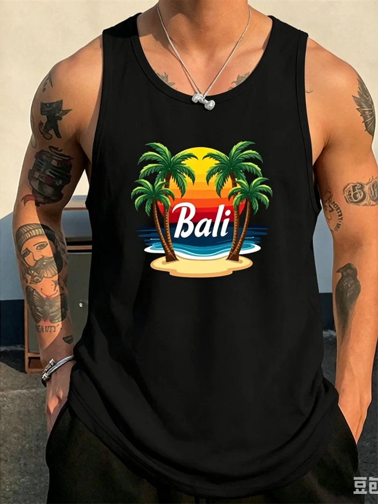 3D Printing Bali - Tank Top Pria Motif Bali Musim