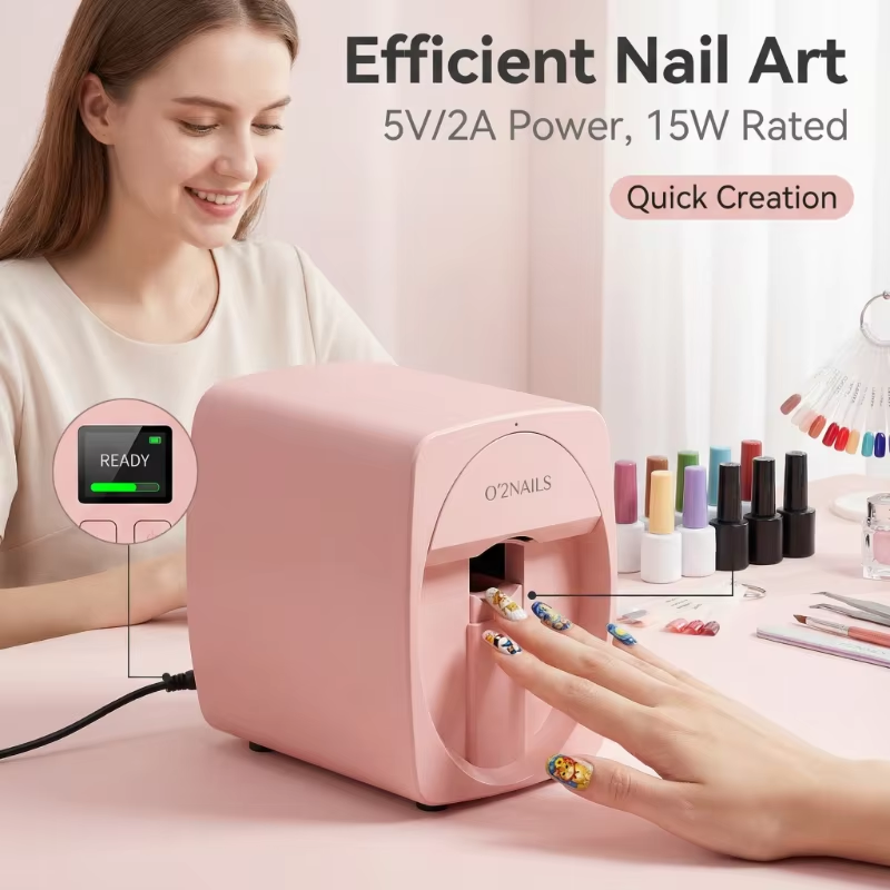3D Printing Output - Mesin Pencetak Nail Art 3D Portabel