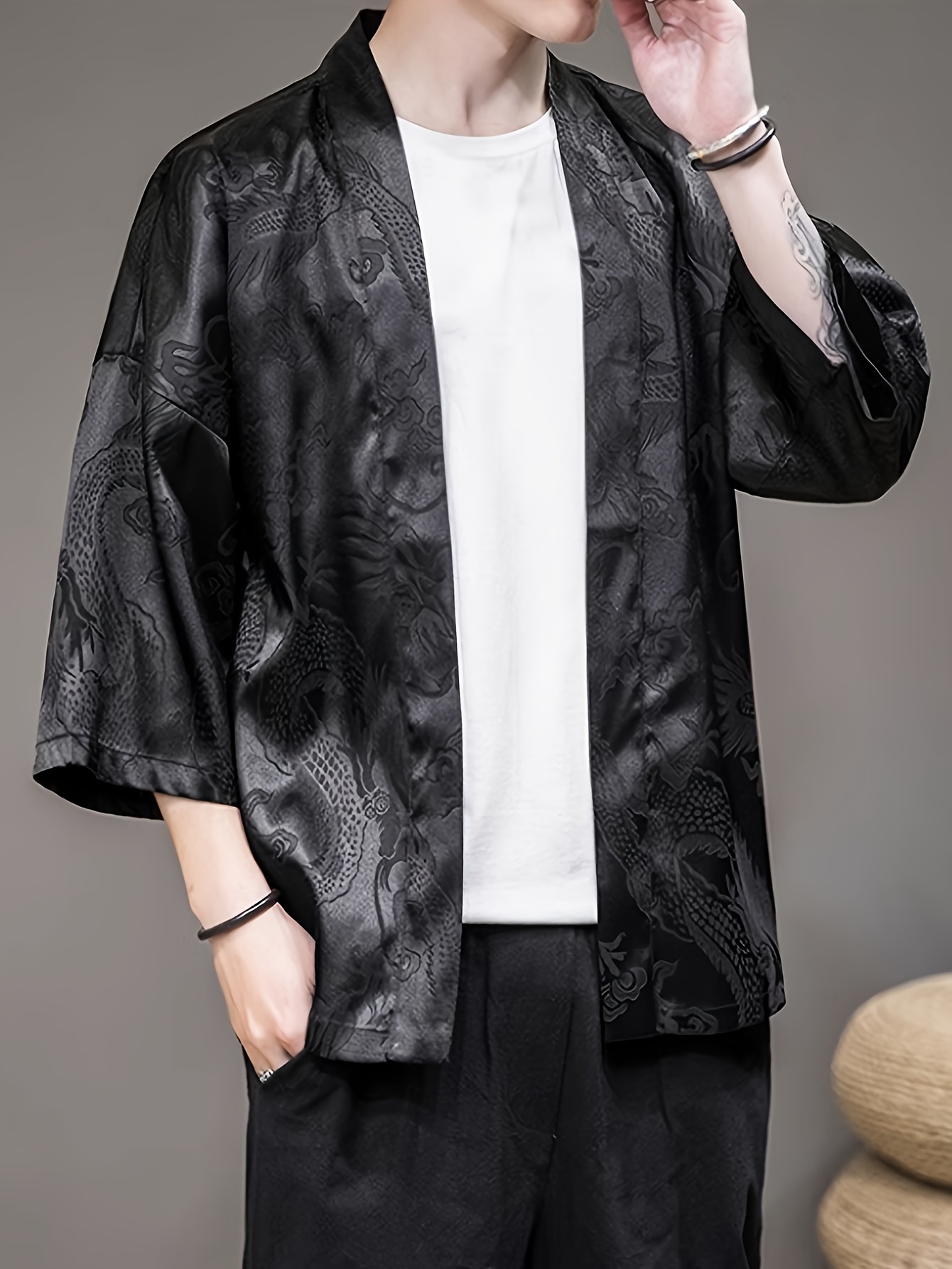 3D Printing Design Free - Kimono Pria Musim Panas 2026 Desain
