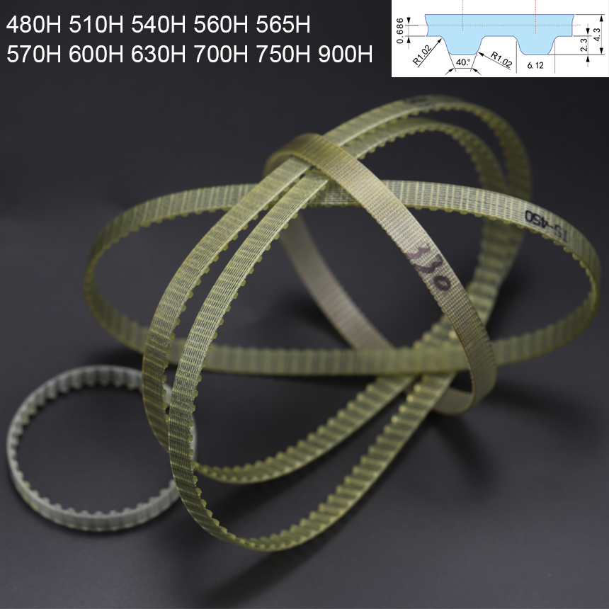Timing Belt - Sabuk Timing Sinkron Bergigi Trapesium Kawat
