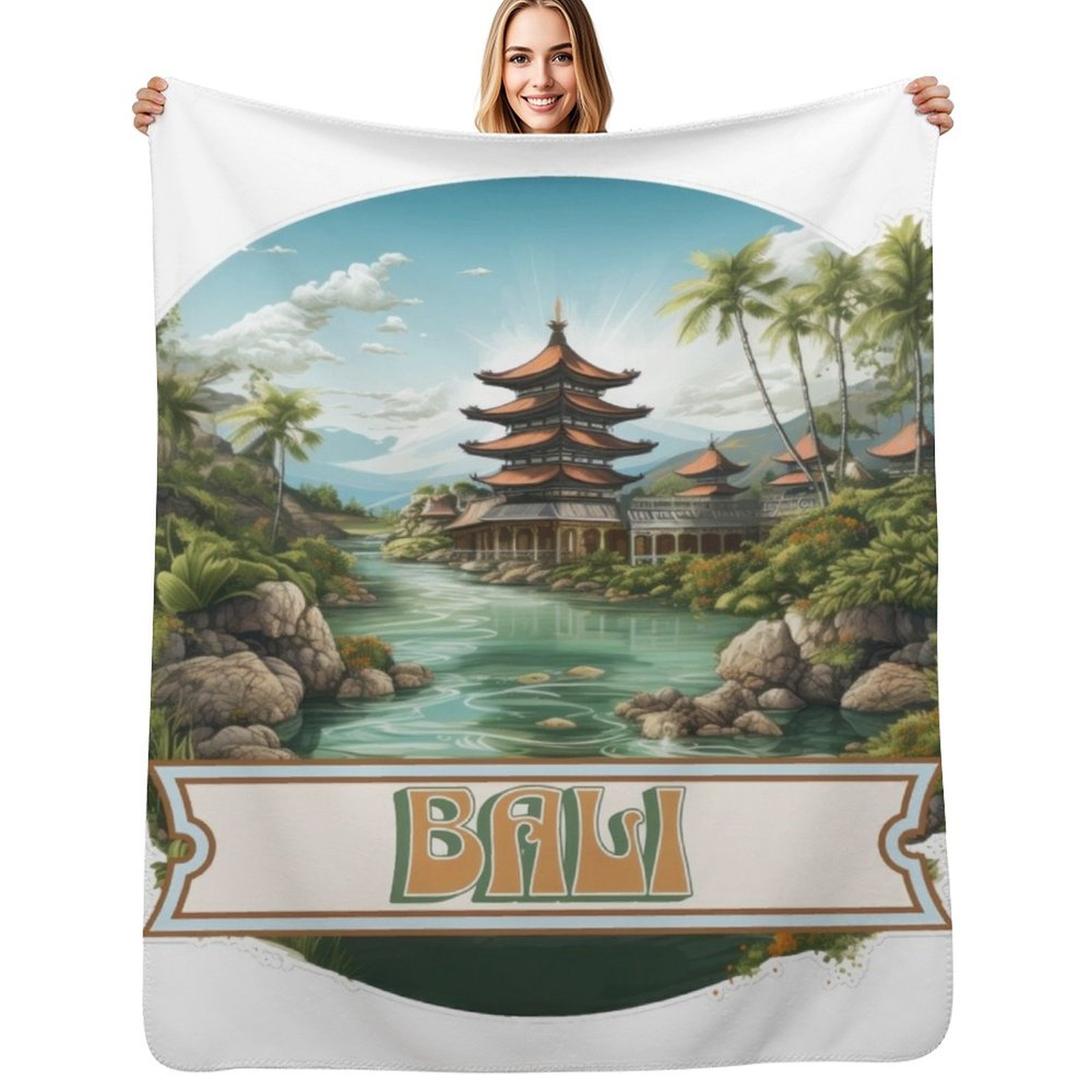 3D Printing Bali - Selimut Bali Indonesia Selimut Sofa Bergaya