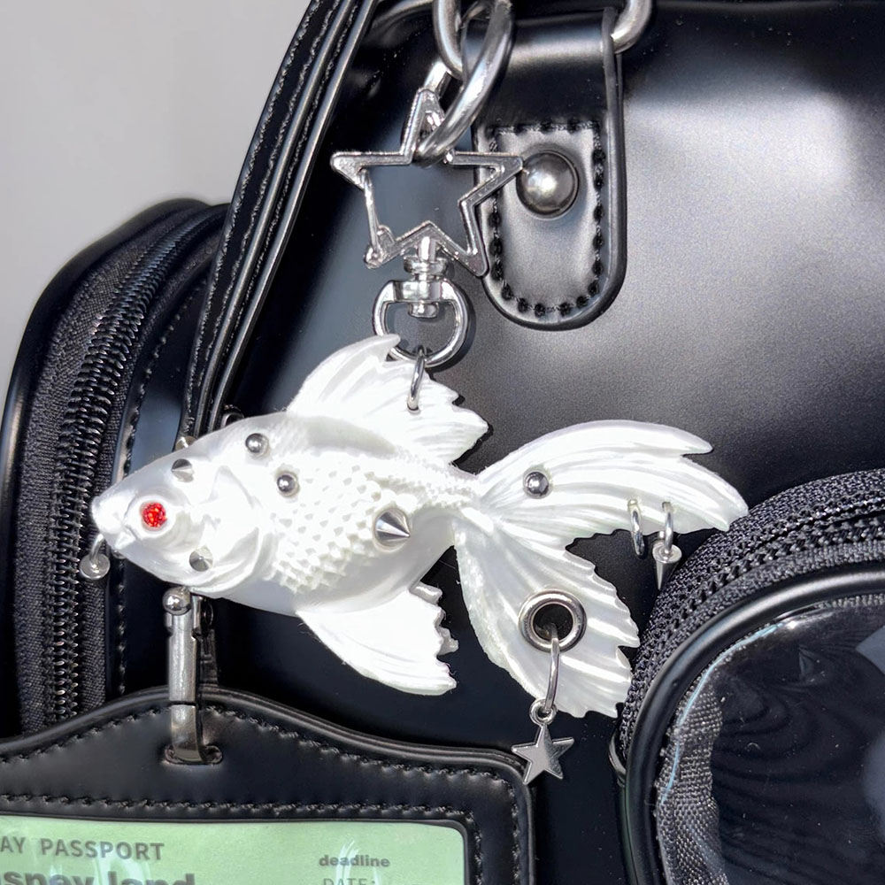 3D Printing Titanium - Liontin Ikan Mas 3D Cetak Gaya
