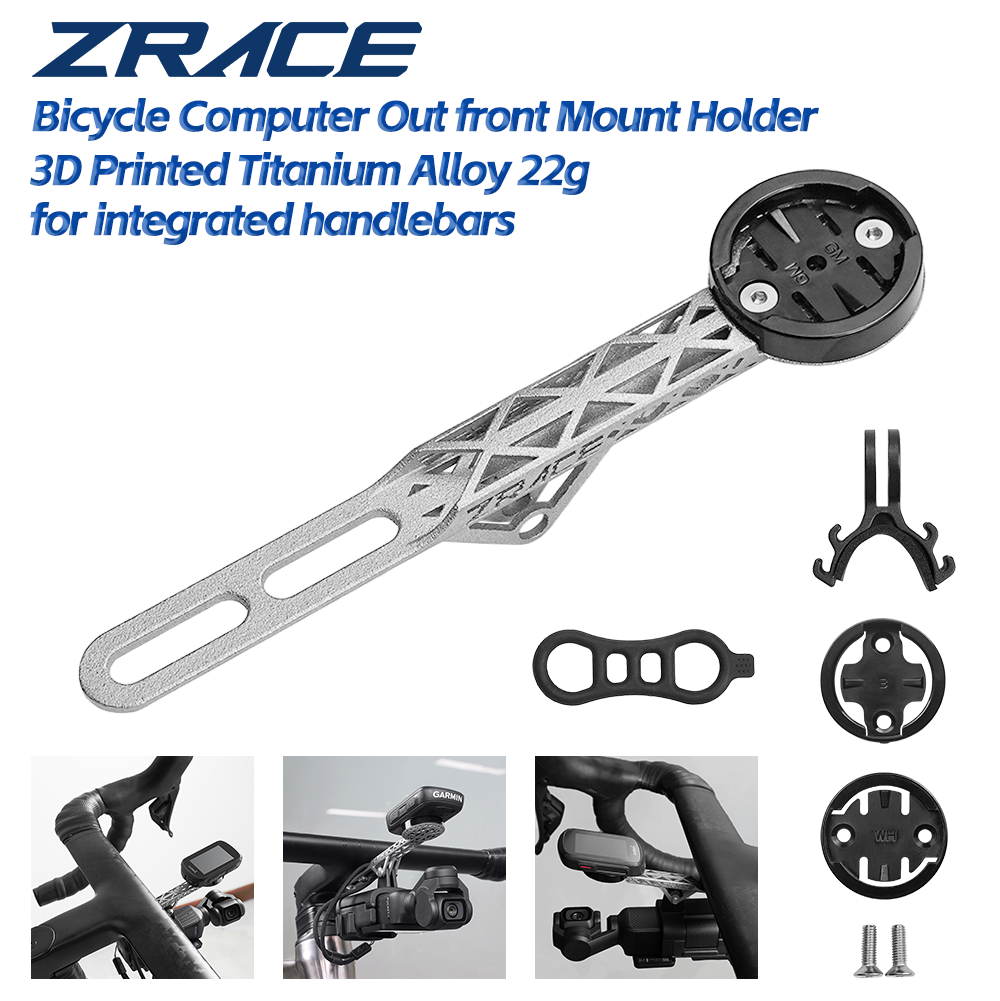 3D Printing Titanium - ZRACE Dudukan Depan Komputer Sepeda Titanium