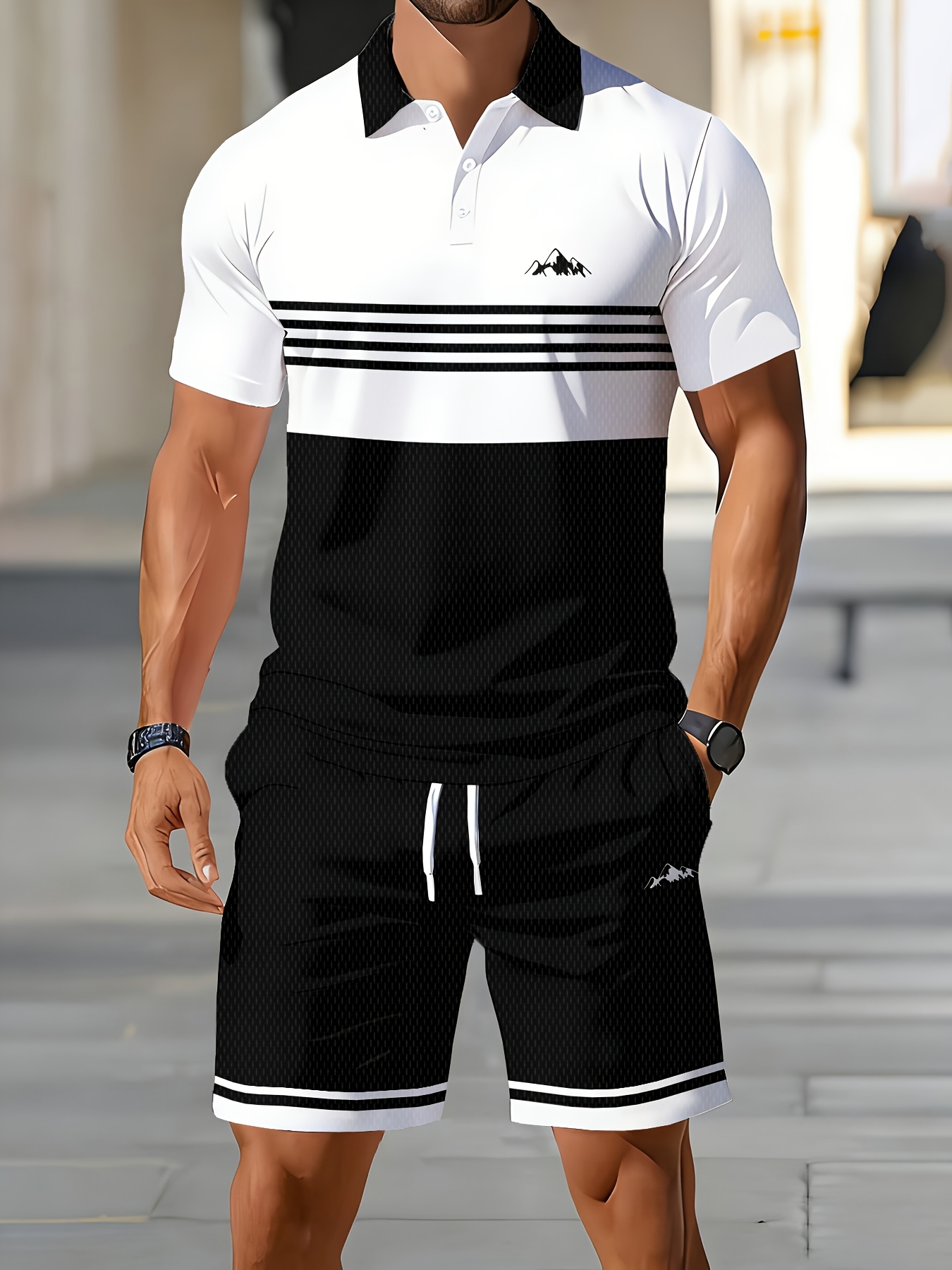 3D Printing Design Free - Set Kaos Polo Pria Musim Panas