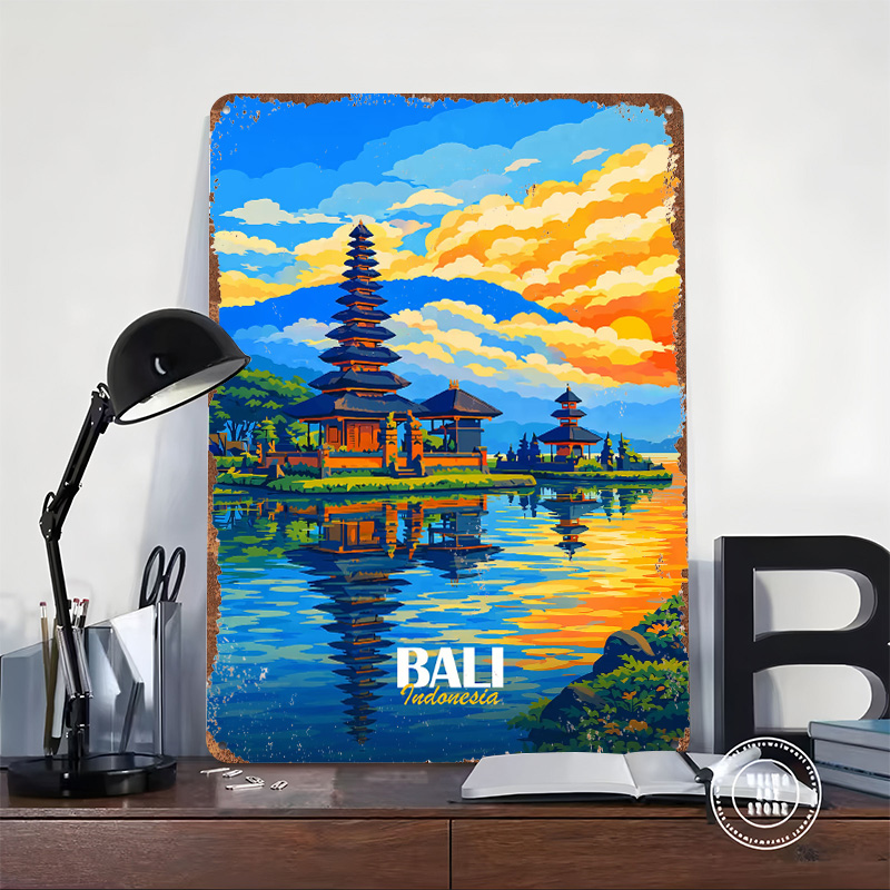Poster Kuil Bali Ulun Danu Saa - 3D Printing Bali ulasan dan harga