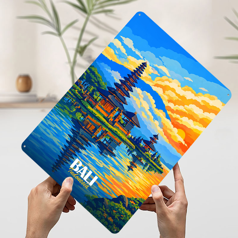 Poster Kuil Bali Ulun Danu Saa - 3D Printing Bali ulasan dan harga