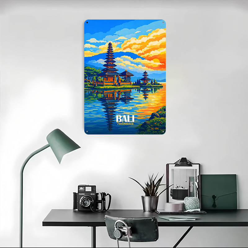Poster Kuil Bali Ulun Danu Saa - 3D Printing Bali ulasan dan harga