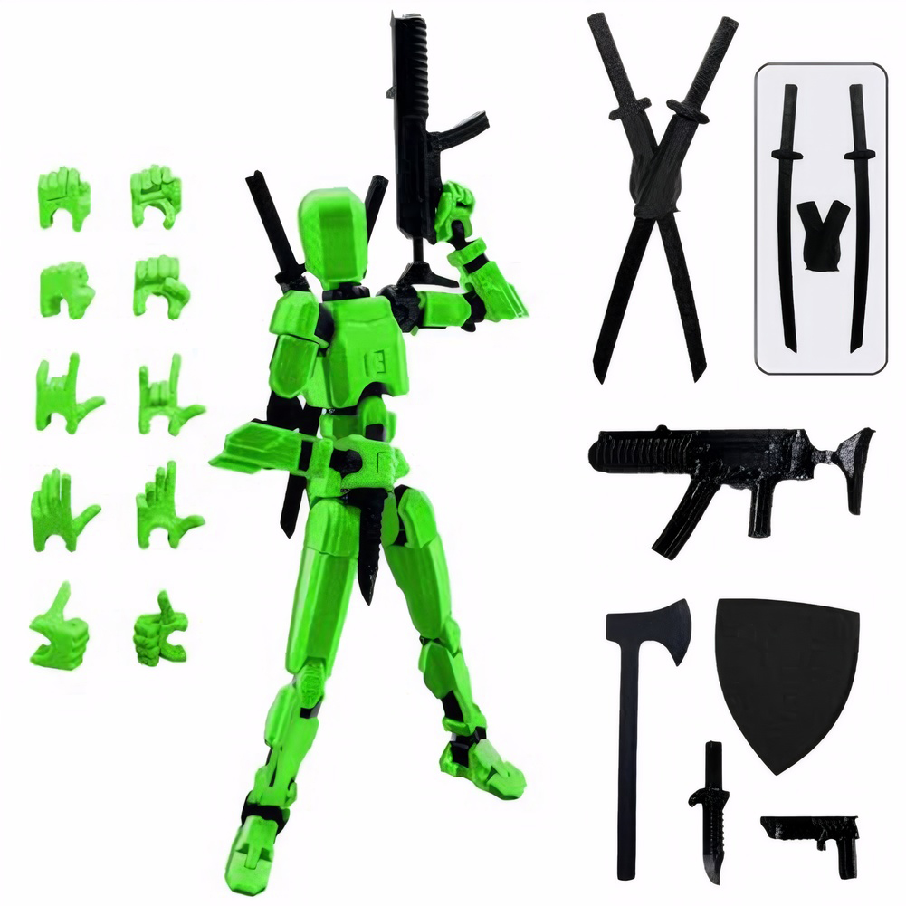 Titan 13 Figur Aksi T13 Gambar - 3D Printing Titanium ulasan dan harga
