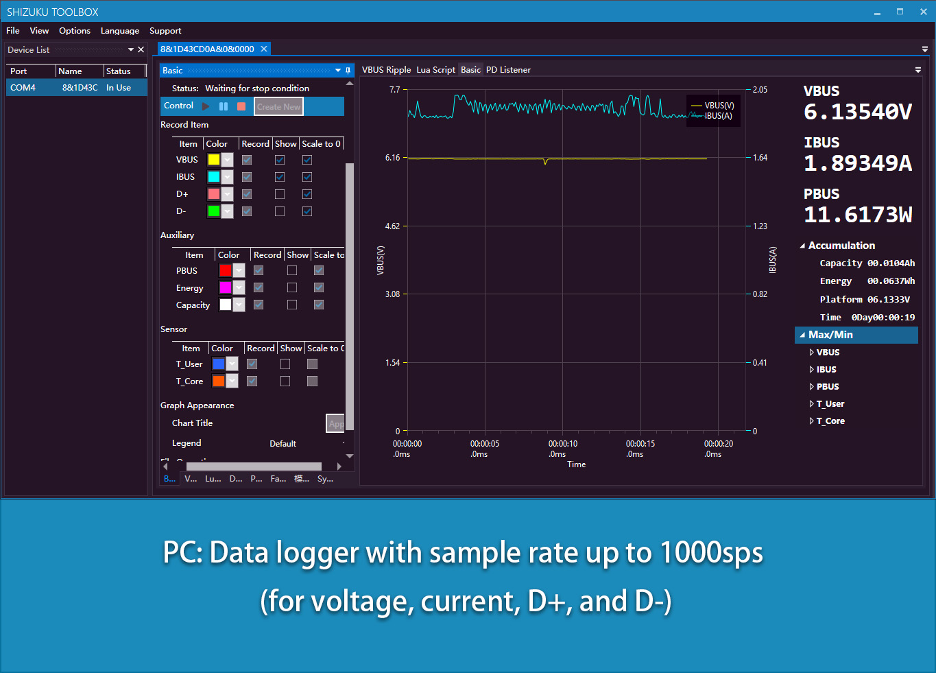 USB 3.1 Penguji Meter Daya Mul - 3D Printing Output ulasan dan harga