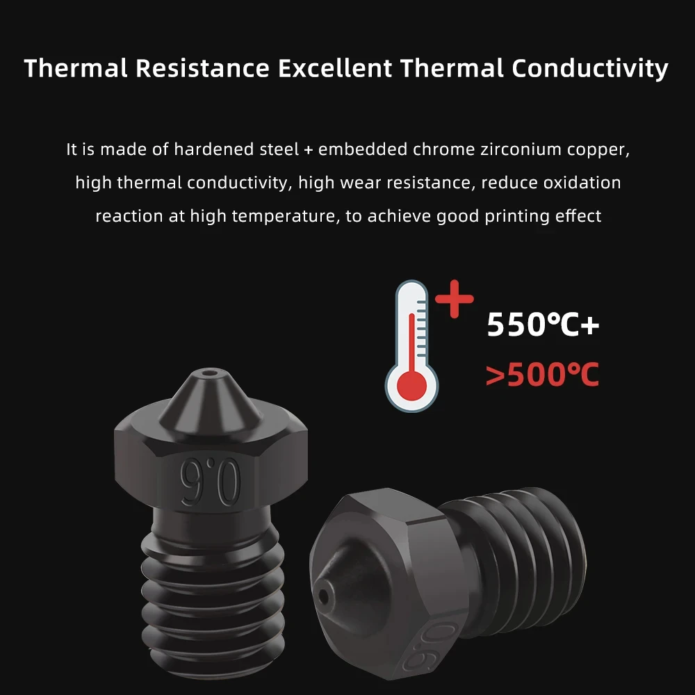 Nosel E3D 0.2/0.4/0.6/0.8Mm No - 3D Printing Titanium ulasan dan harga