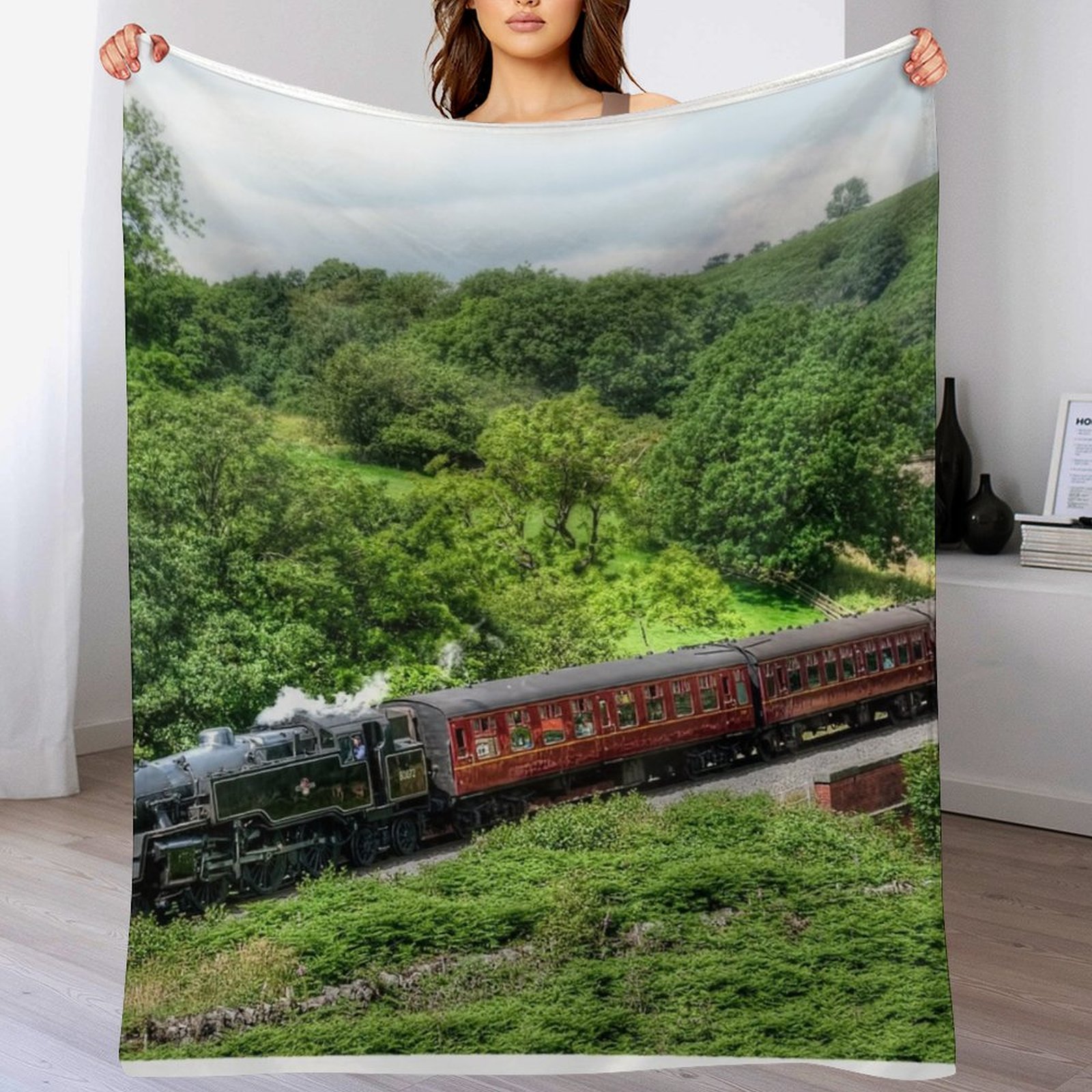 Selimut Dekoratif North Yorksh - 3D Printing Yorkshire ulasan dan harga