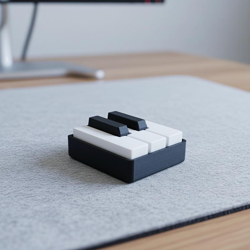 Keyboard Piano 3D Cetak Teknol - 3D Printing Model ulasan dan harga