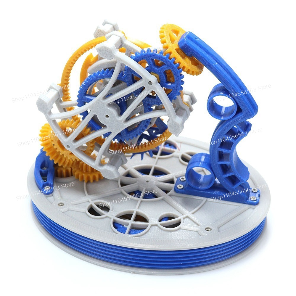 Model Tourbillon Dua Sumbu, Ja - 3D Printing Model ulasan dan harga