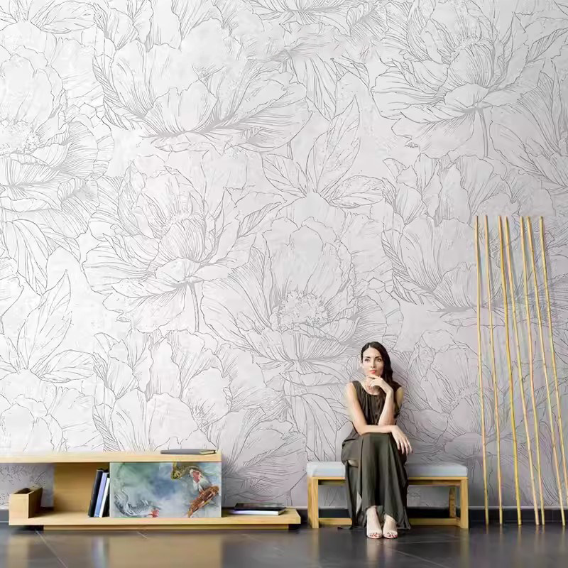 Wallpaper mural kustom bergaya - 3D Printing Heat Resistant Material ulasan dan harga