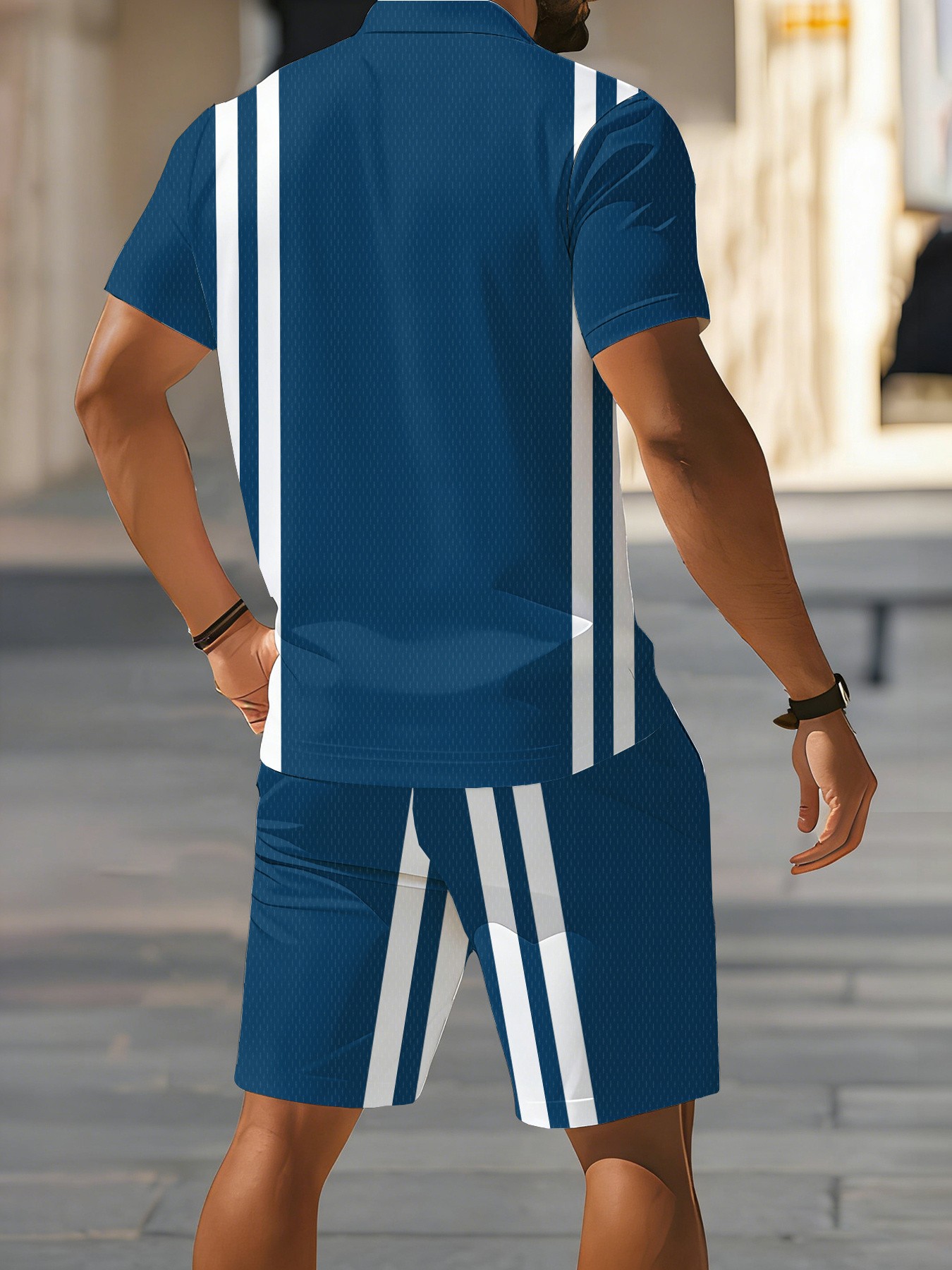 Set Kaos Polo Lengan Pendek Pr - 3D Printing Design Free ulasan dan harga